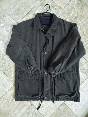 Bugatti Military Field Jacket Coat Men - Grey Green